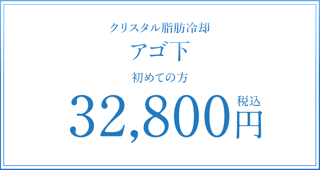アゴ下 初回32,800円（税込）